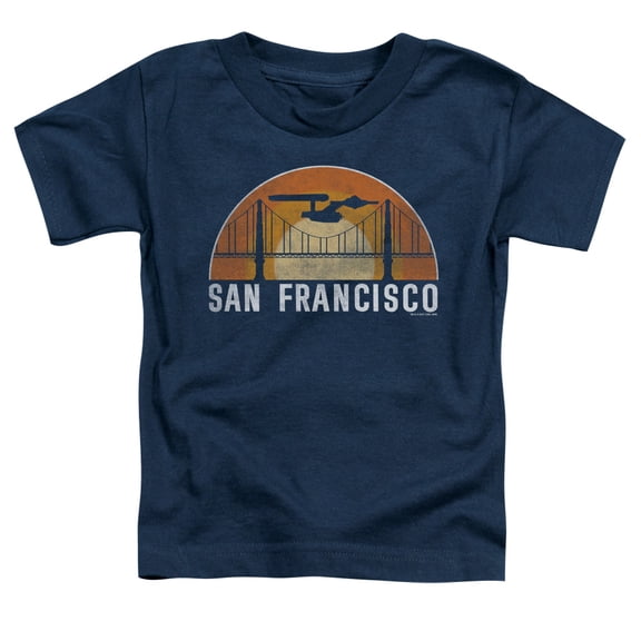 Star Trek San Francisco Trek Toddler T-Shirt Navy