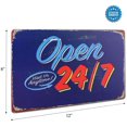 thumbnail image 2 of Come in We're OPEN Metal Tin Sign Vintage Plaque Wall Decor, 2 of 4
