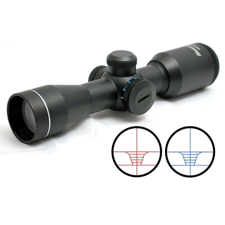 Hammers Compact 4X32CBT Illuminated Multi-line Reticle Crossbow Scope with Weaver