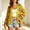 Gold, variant on Women's Handmade Crochet Knit Cardigan – Long Sleeve Open Front Bohemian Jacket, Hollow Mesh Color Block Cover Up, Vintage Floral Sunflower Embroidered Layer for Vacation, Spring and Fall