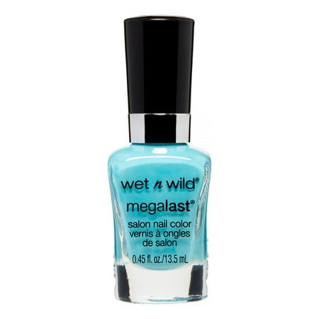 Wet n Wild Megalast Salon Nail Color 218A I Need a Refresh-Mint, 0.45 FL OZ
