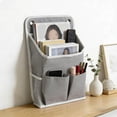 thumbnail image 4 of Hanging Basket for Organizing, Wall Organizer with Pockets for Home Closet Office, Bedside Hanging Caddy for Supplies, Back to School Dorm Use, 8.66x3.94x14.17 Inch, 4 of 6