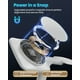 thumbnail image 3 of Cargador inalámbrico JoyGeek 3 en 1 magnético para iPhone Apple Watch AirPods, 3 of 7