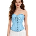thumbnail image 1 of Bustier Élégant pour Soirée Formelle, Corset avec devant en Dentelle et Fermeture à Trois Crochets, 1 of 8