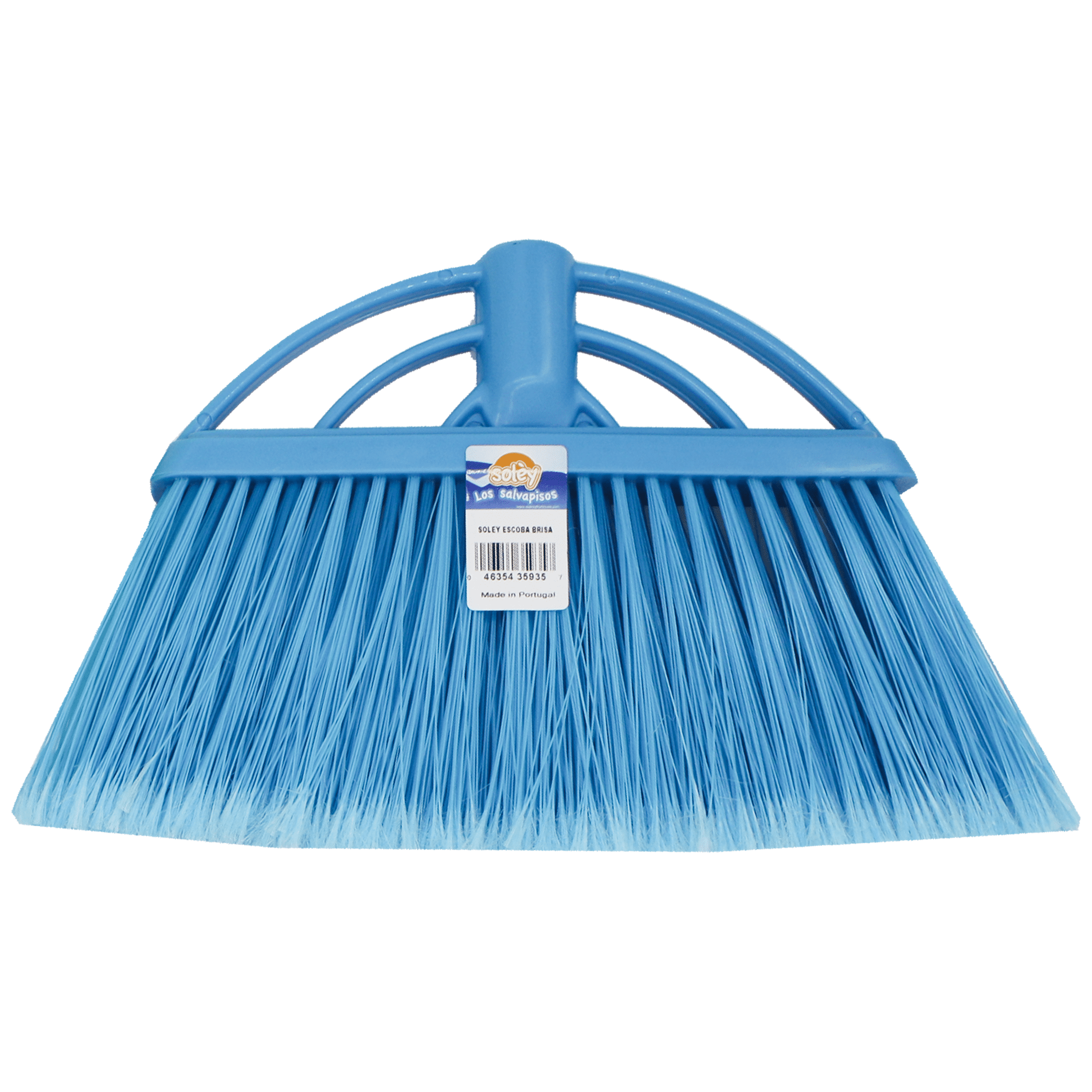 Soley, Brisa PVC Monofilament Broom, 12 in x 8 in, 1 Count,  Variety of Colors, Plastic