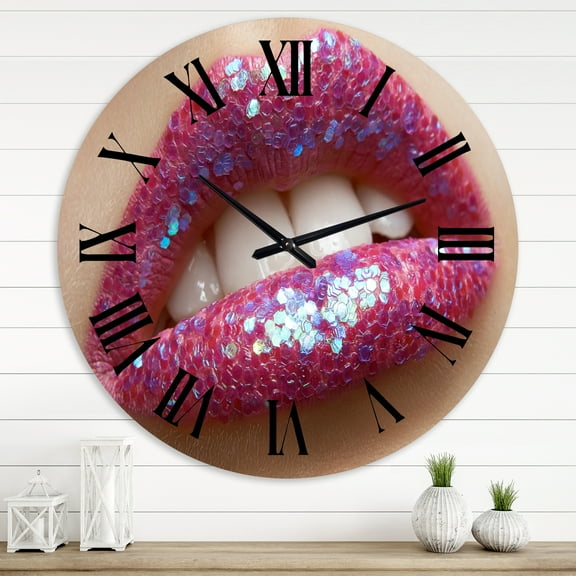 Designart 1 in Modern,Contemporary Wall Clock