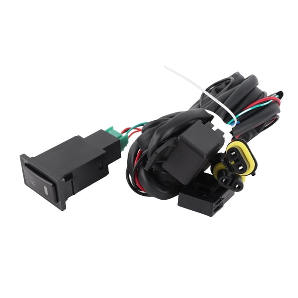Kit De Cableado Antiniebla Relé De Arnés De Encendido/apagado LED Universal Para Automóvil De 12 V
