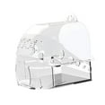 thumbnail image 3 of Caja de Baño de aves para mascotas, bañera de baño para loros enjaulada, cuenco de agua, caja de ducha transparente para pájaros, bandeja de comida, 3 of 8