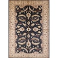 thumbnail image 1 of Ahgly Company Indoor Rectangle Mid-Century Modern Brown Oriental Area Rugs, Swatch Sample, 1 of 6