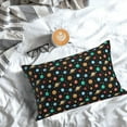 thumbnail image 3 of Salouo Solar System Planets Space Pattern Pillow Cases,1PC Pillow Covers with Envelope Closure Decorative Pillow Case for Bed Couch,Pillows Not Included-16"x24", 3 of 6