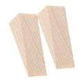 thumbnail image 2 of ColoMX 2 uds Tope de puerta cuña Tope de puerta de madera Tope de puerta de cuña de madera Triangular parachoques de puerta, 2 of 8
