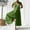 Green, variant on Babysbule Pants for Women Casual Solid Sleeveless V_neck Cotton Linen Romper Long Playsuit Jumpsuit