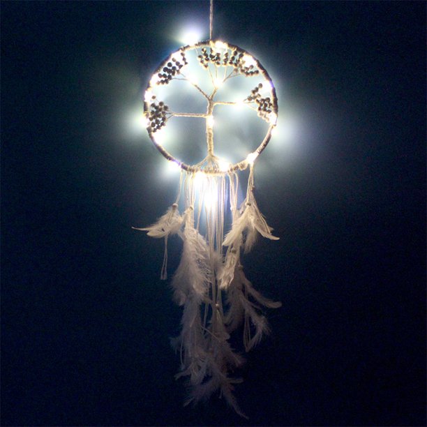 Original Dream Catcher White Life Tree Shaped Dream Catcher Indoor