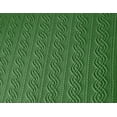 thumbnail image 2 of Aran Irish Merino Wool Blanket Cable Knitted Large Bedspread King Size 92" x 78" Super Soft & Warm Bedcover Made in Ireland, 2 of 4