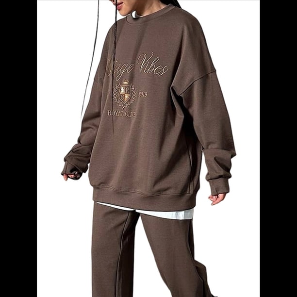 Sudadera Bordada Personalizada para Madre de la Novia Marrón M