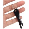 thumbnail image 5 of SHAR Pocket Screwdriver Keychain - 2 Pack, Stainless Steel, Mini Survival Tool Key Ring Tool, 5 of 5