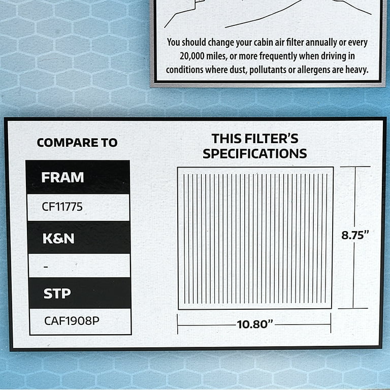 2015 ford fusion cabin air filter deals