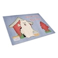 thumbnail image 1 of Carolines Treasures BB2784LCB Dog House Collection Samoyed Glass Cutting Board, Large, 1 of 2