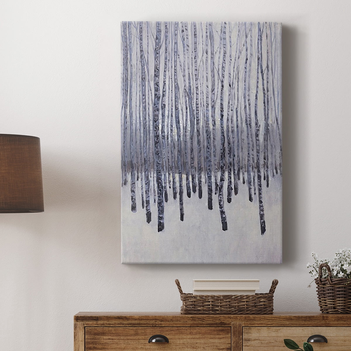 Bare Trees in Winter II Premium Gallery Wrapped Canvas - Ready to Hang