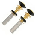 thumbnail image 3 of 2 PCS Tornillos de asiento de inodoro Tornillos Tornillos Bisagras Piezas de repuesto de inodoro, 3 of 5