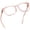 Blush, variant on Readerest Blue Light Blocking Reading Glasses Rose Tortoise 050