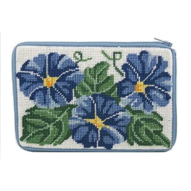 Stitch & Zip Needlepoint Purse/Cosmetic Case Kit SZ538 Morning