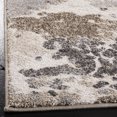 thumbnail image 3 of SAFAVIEH Spirit Mira Abstract Camouflage Area Rug, Taupe/Ivory, 4' x 6', 3 of 7