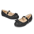 thumbnail image 4 of Kushyshoo Girl's Black Glitter Ballet Flats Soft Mary Jane Dress Party Shoes Non-Slip 10M, 4 of 6