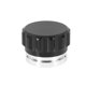 thumbnail image 1 of 1" ID Auto Soldar Sobre Relleno Cuello Tapa Aceite Combustible Tanque Plateado Negro, 1 of 1