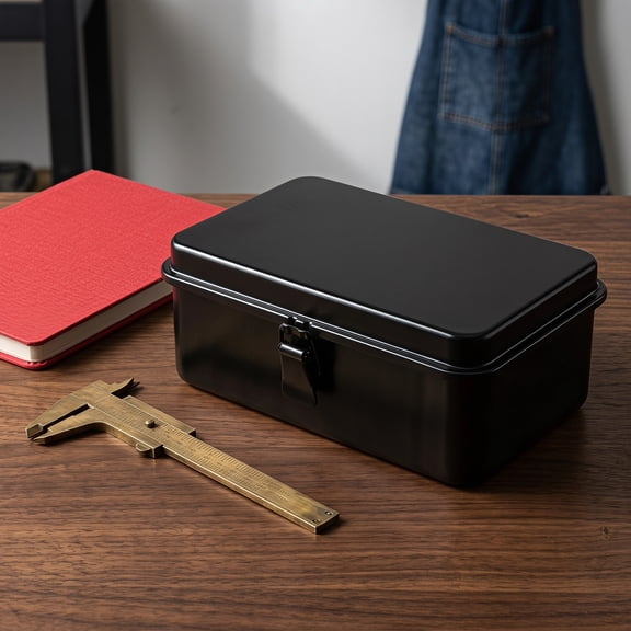 GOOHOCHY Black Coated Tool Box Buckle for Easy Opening and Closing, Storage Case