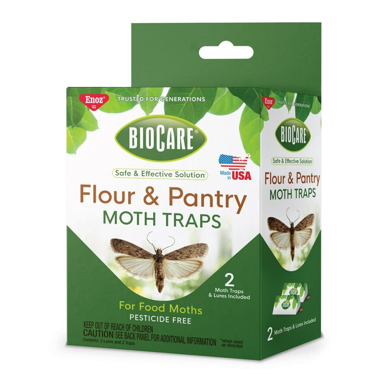 Dr. Killigan's Premium Clothing Moth Traps with Pheromones Prime, Non-toxic Clothes Moth Trap With Lure for Closets & Carpet, Moth Killer  Treatment & Prevention