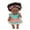 A, variant on Pisexur Black Girl Dolls 8inch African American Baby Doll with Dress for Kids Aged 3 4 5 6 7 Years Fashion Play Doll Reborn Baby Toy Doll - Life Size Soft Adjustable Perfect Christmas Gifts for Kids