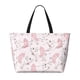 thumbnail image 2 of Fotbe Cute Piggy Ballerina Bolsa de Viaje para Playa - Resistente al Agua, Bolsa Tote de Gran Capacidad y Ligera con 7 Bolsillos para Mujeres y Hombres, 2 of 7