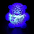 thumbnail image 2 of Squishy Toys 9cm Novelty Flashing Puffer Cute Bear Squidgy Sensory Toy Activity And Play Ball, 2 of 5