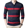 thumbnail image 1 of Polo De Manga Larga Con Cuello Y Camiseta Para Hombre, 1 of 3