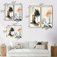 thumbnail image 4 of Designart "Majestic Watercolour Tree near Countryhouse II" Landscape Forest Framed Wall Art Set Of 2 - Country Black Framed Canvas Set For Living Room Decor, 4 of 6