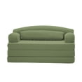 thumbnail image 4 of Leumius Futon Sofa Bed, Convertible Sofa Bed,Folding Boneless Couches,Low-Profile Boneless Couch for Living Room,15.8" H Low Seat Small 57" Foldable Floor Sleeper Mattress Lounge Space‑Saving, 4 of 11