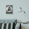 thumbnail image 2 of Stupell Home Décor Shaving Advertisement Vintage Black And White Design Canvas Wall Art by the Saturday Evening Post, 2 of 6