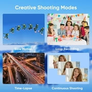 ORDRO 4K 30FPS Video Camera 64MP Photo 3” 270° Screen Digital Camcorder for Vlogging Youtube