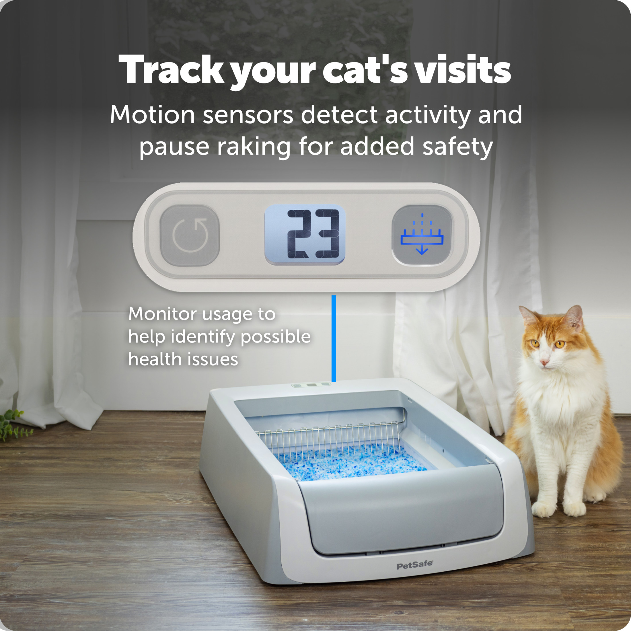 PetSafe ScoopFree Crystal Pro Legacy Self-Cleaning Litter Box photo 6