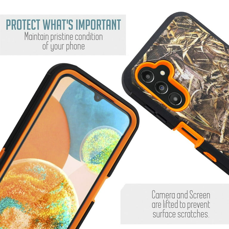 YBD LV Silica gel Phone Case With Lanyard for Samsung Galaxy A14