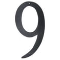 thumbnail image 1 of Montague Metal Products CSHN-9-6 6 In. Standard Modern Font Individual House Number 9, 1 of 1