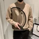 thumbnail image 3 of Suéteres de punto de otoño e invierno para hombre, jersey de manga larga para hombre, ajuste holgado e informal, tejido de alta calidad Y2k, prendas de punto originales, 3 of 5