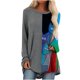 thumbnail image 1 of Camiseta Pompotops Mujer Manga Larga Cuello Redondo Estampada, 1 of 9