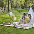 thumbnail image 2 of Mantas de picnic, impermeables y fáciles de plegar para picnics al aire libre, playa, camping Namotu ZJWJ365, 2 of 4