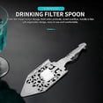 thumbnail image 4 of 2 Pieces Absinthe Spoons, Stainless Steel Absinthe Cocktail Spoons Making Kit Gothic Absinthe Fountain, 4 of 5