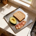 thumbnail image 6 of Large Stainless Steel Cutting Board,Suitable for Cutting Meat,Dicing,Vegetables,Fruits,Bread and Baking.ItIsConvenienttoClean,EasytoStoreandCan Be Washed in a Dishwasher,30X40cm, 6 of 6