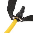 thumbnail image 3 of Elastic Fitness Exercise Pull Rope Weave Exercise Resistance Bands Workout Bands with Handles For Strength Training Physical Therapy Pilates (Yellow, 15 lbs), 3 of 7
