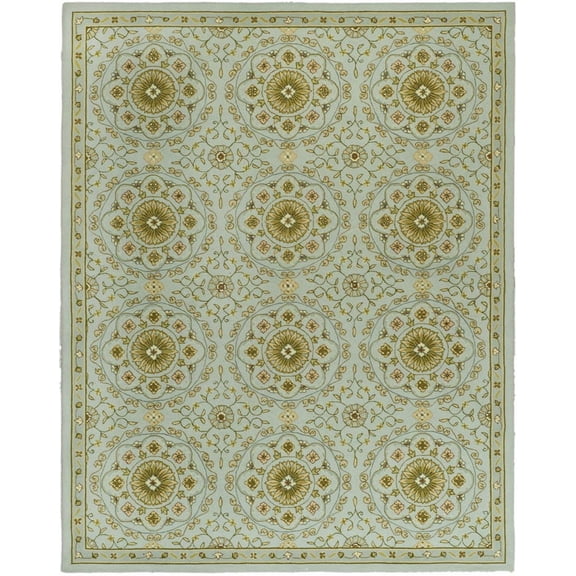Safavieh Chelsea Janella Bordered Area Rug, Teal/Green, 6' x 9'