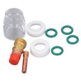 thumbnail image 4 of Juego de 9 accesorios de Boquilla de Vidrio Ticfox para soplete de soldadura TIG WP-17/18/26, 4 of 14